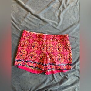 NWT LILLY PULITZER CALLAHAN SHORT PINK FUSION 10